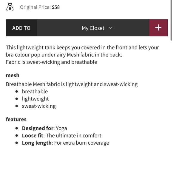 Lululemon White Sunshine Salutation Tank Top - Picture 6 of 13